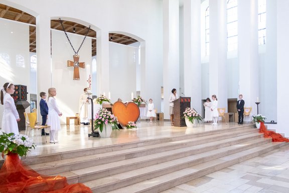 Erstkommunion 2024 in Detmold, Heilig Kreuz